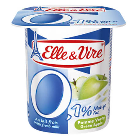 ELLE ET VIRE 0.1% POMME VERTE