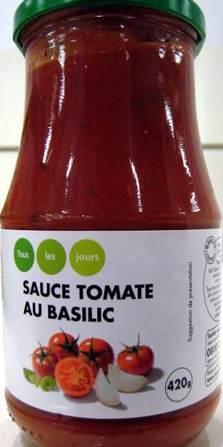 SAUCE TOMATE AU BASILIC TLJ