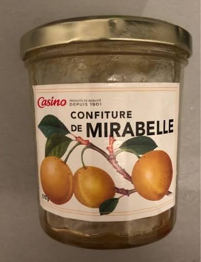 CONFITURE DE MIRABELLE CASINO 370G