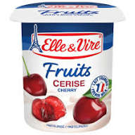 ELLE ET VIRE FRUITS CERISE