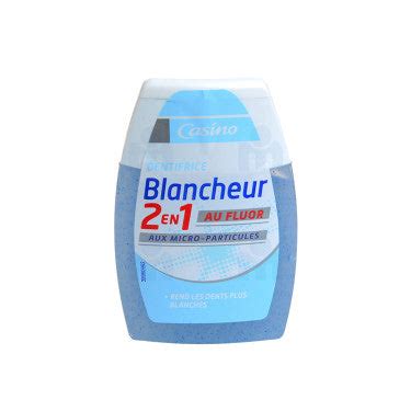 DENTIFRICE BLANCHEUR 2EN1 CASINO
