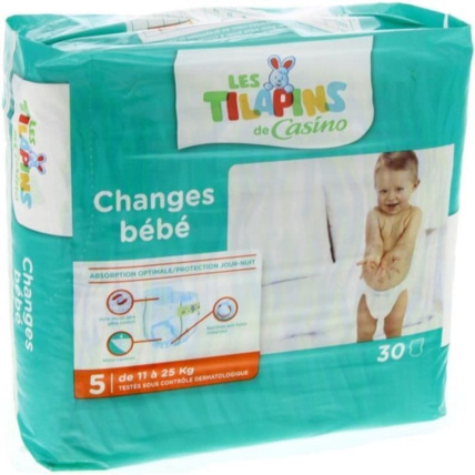 CHANGE BEBE CASINO 30 T5 11 à 25kg