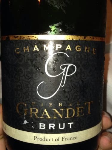 CHAMPAGNE PIERRE GRANDET BRUT