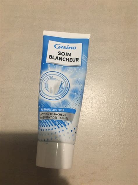 DENTIFRICE SOIN BLANCHEUR CASINO