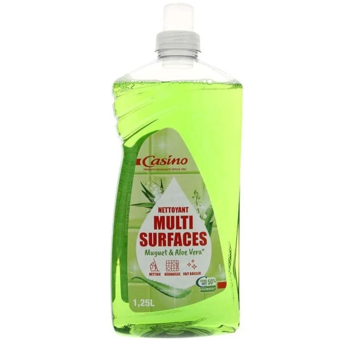 NETOYANT MULTI SURFACES MUGUET ET ALOE VERA CASINO