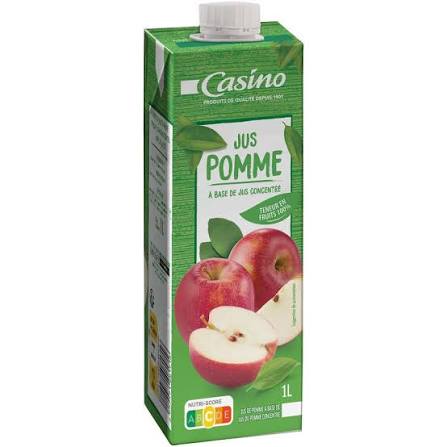 JUS POMME CASINO 1L