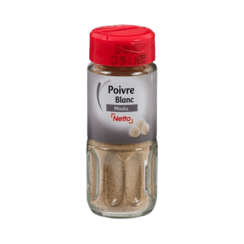 POIVRE BLANC MOULU NETTO
