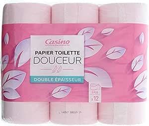 PAPIER TOILETTE DOUCEUR DOUBLE EPAISSEUR /CASINO