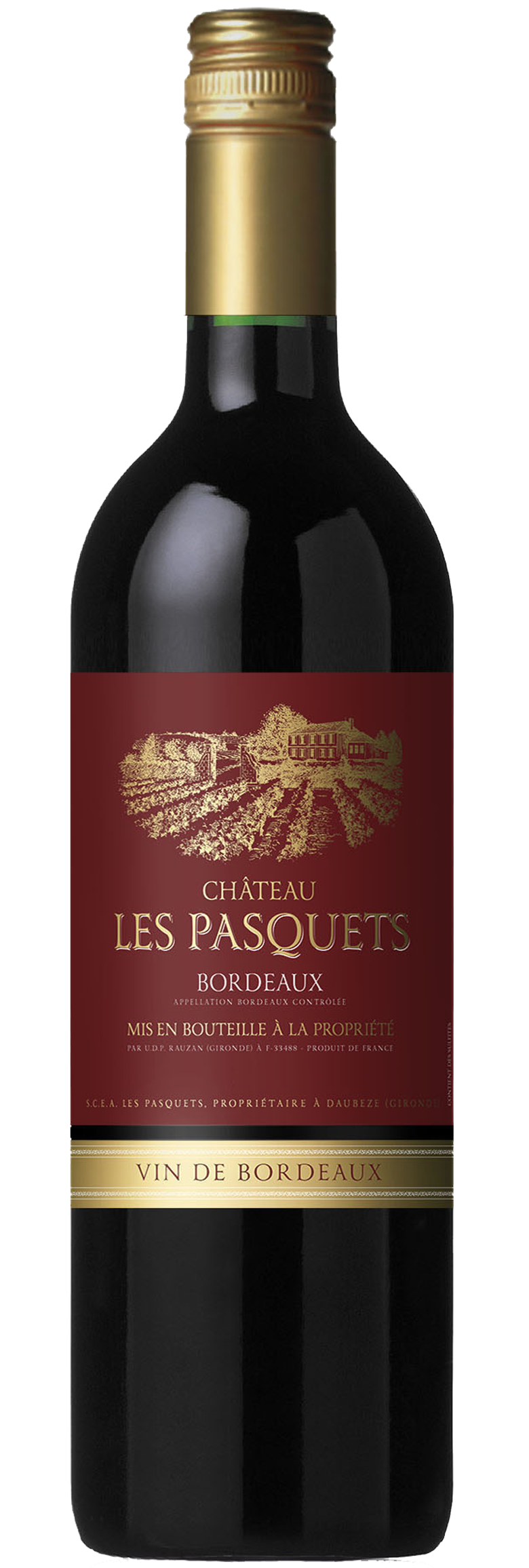 ROUGE BORDEAUX CHATEAU LES PASQUETS