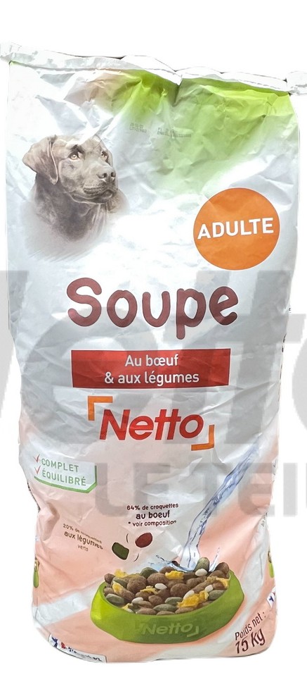 SOUPE AU BOEUF NETTO 15 KG