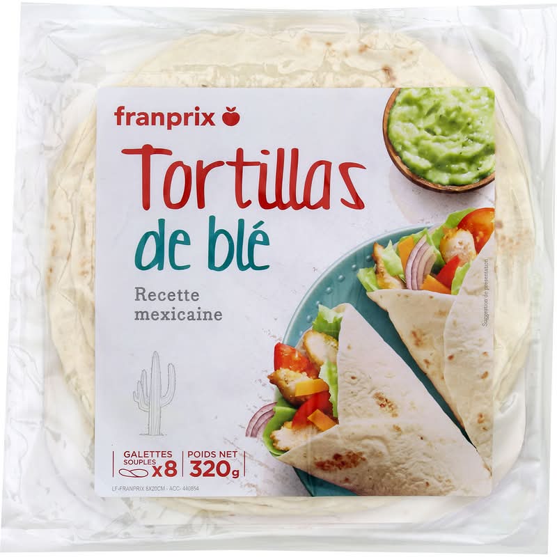 TORTILLAS DE BLE FRANPRIX