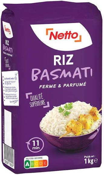 RIZ BASMATI NETTO 1KG