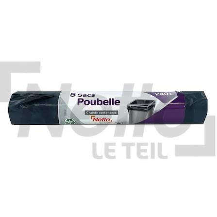 SAC POUBELLE NETTO 240L