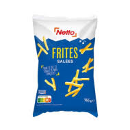 CHIPS FRITES SALEES NETTO 150G