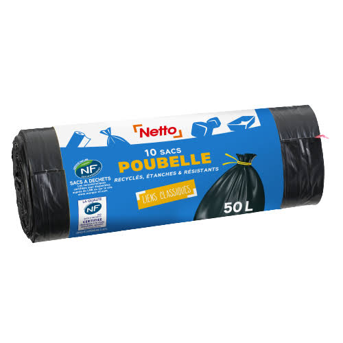 SAC POUBELLE NETTO 50L