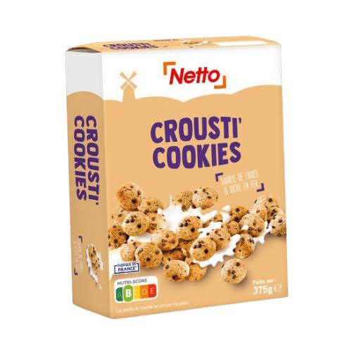 CROUSTI'COOKIES NETTO 375G