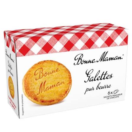 BONNE MAMAN GALETTES PUR BEURRE 170G