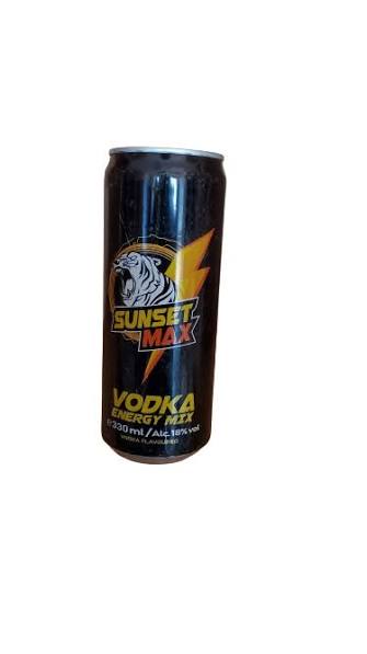 SUNSET MAX VODKA ENERGY MIX 500ML