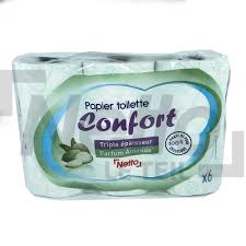PAPIER TOILETTE CONFORT TRIPLE EPAISSEUR
