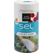 SEL D'EINVILLE FIN ET IODE 500G