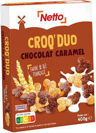 CROQ'DUO CHOCOLAT CARAMEL 400G