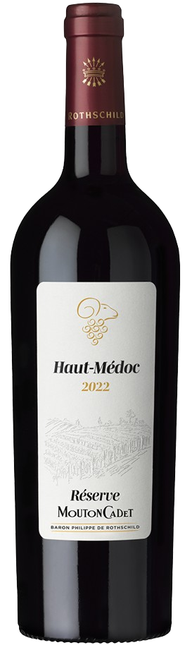 ROUGE RESERVE MOUTON CADET HAUT MEDOC
