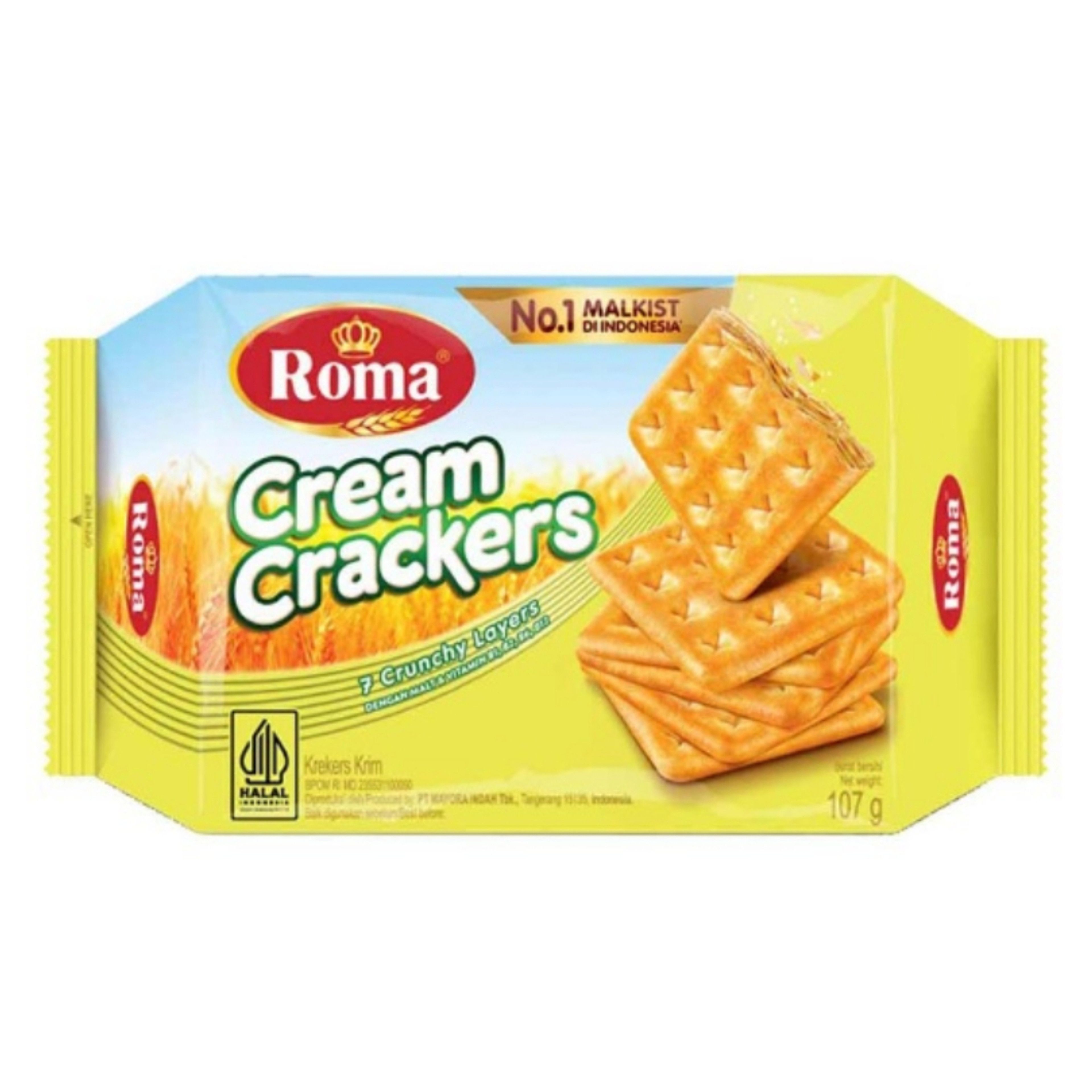 ROMA CREAM CRACKERS 100G