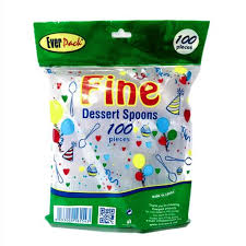 FINE DESSERT SPOONS 100 PIECES