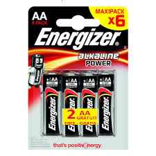 PILE ALKALINE 2AA X6