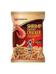 SHRIMP FLAVOURED CRACKER HOT ET SPICY 75G
