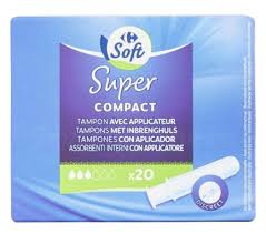 SUPER TAMPON AVEC APPLICATEUR X 20