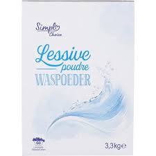 LESSIVE POUDRE WASPOEDER 3.3KG