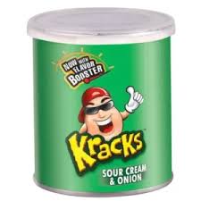 KRACKS SOUR CREAM ET ONION 45G