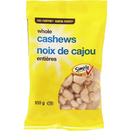 CAJOU CASHEWS 100G