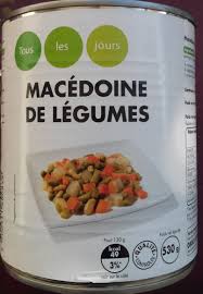 MACEDOINE DE LEGUMES TLJ 800G