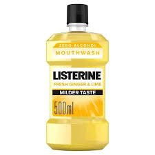 LISTERINE FRESH GINGER ET LIME 500ML