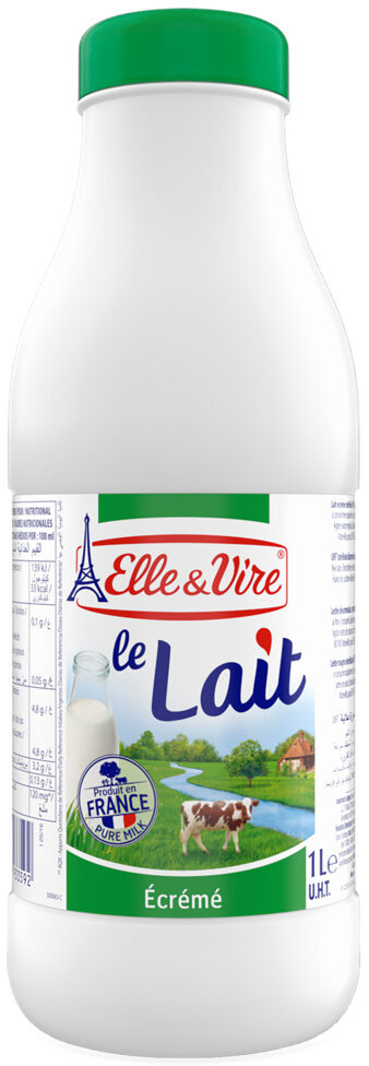 LAIT ELLE ET VIRE ECREME BOUTEILLE 1L