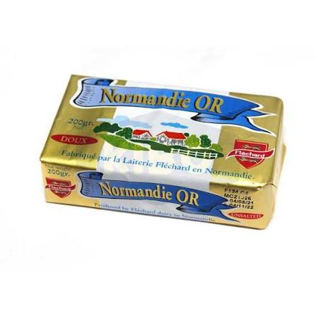 BEURRE NORMANDIE OR DOUX