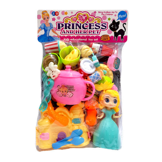 PRINCESS AND HER PET