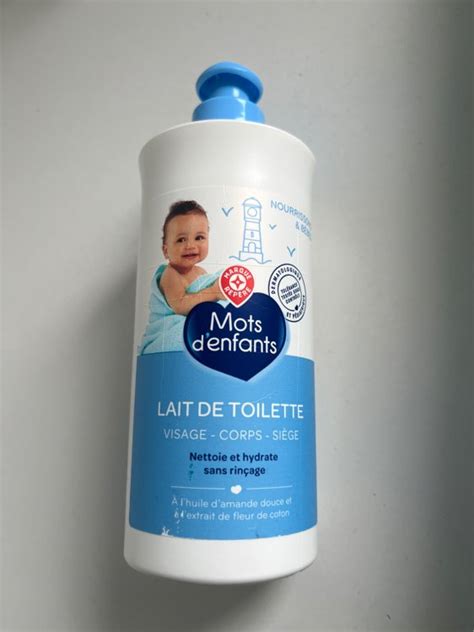 MOTS D'ENFANTS LAIT DE TOILETTE