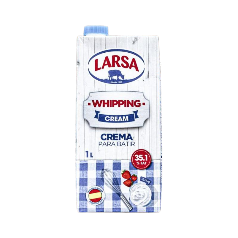 LARSA PROFESSIONAL WHIPPING CREAM 1L