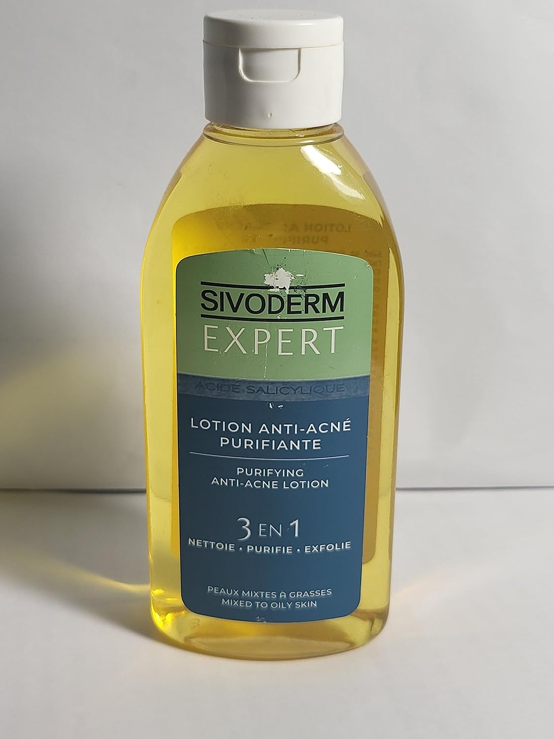 LOTION SIVODERM EXPERT ANTI ACNE PURIFIANTE 3 EN 1