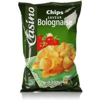 CASINO CHIPS SAVEUR BOLOGNAISE 135G