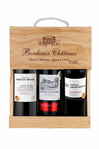 BORDEAUX CHATEAU GOLD MEDAL SELECTION CAISSE