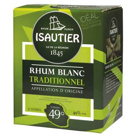 ISAUTIER RHUM BLANC TRADITIONNEL