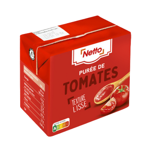 NETTO PUREE DE TOMATES MURIES AU SOLEIL