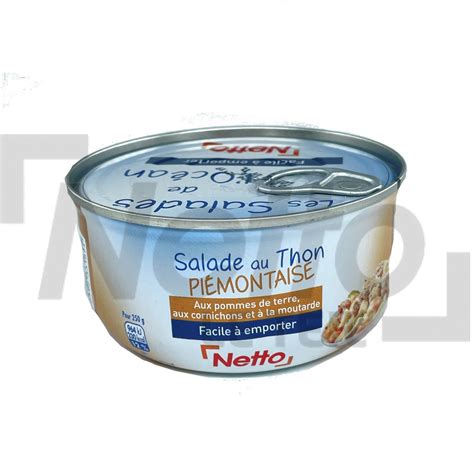 SALADE AU THON PIEMONTAISE NETTO 250G