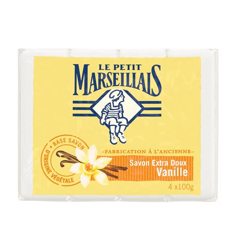 LE PETIT MARSEILLAIS VANILLE 4*100G