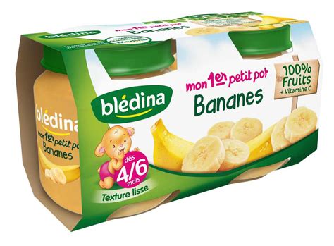 BLEDINA MON 1ER PETIT POT BANANES