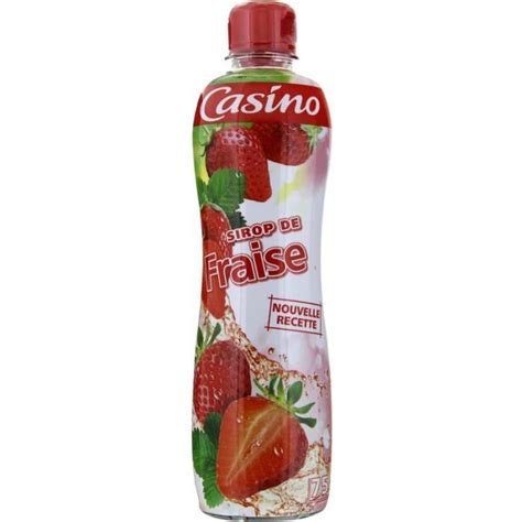 CASINO SIROP DE FRAISE 75CL